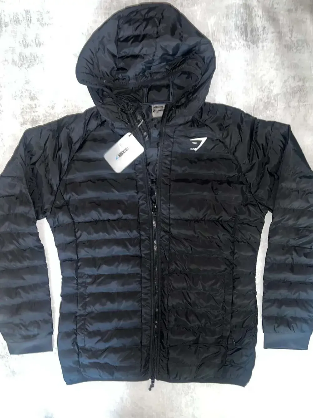 Gymshark Lightweight Hooded Puffer Jacket